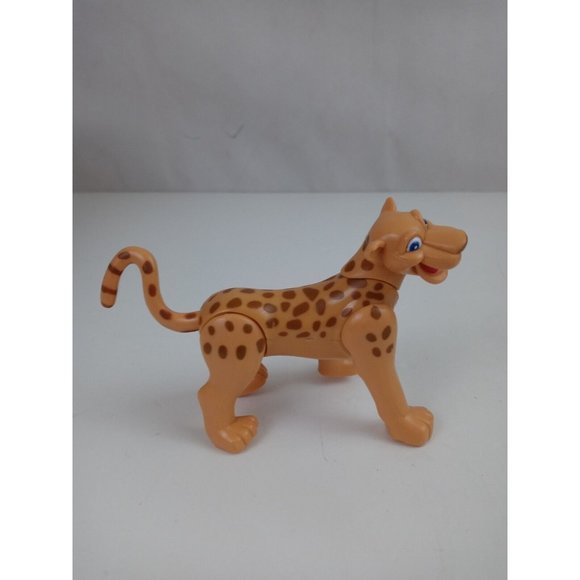 2000 Rain Forest Cafe Tiger Action Toy Figure 4" Moveable - Picture 2 of 3